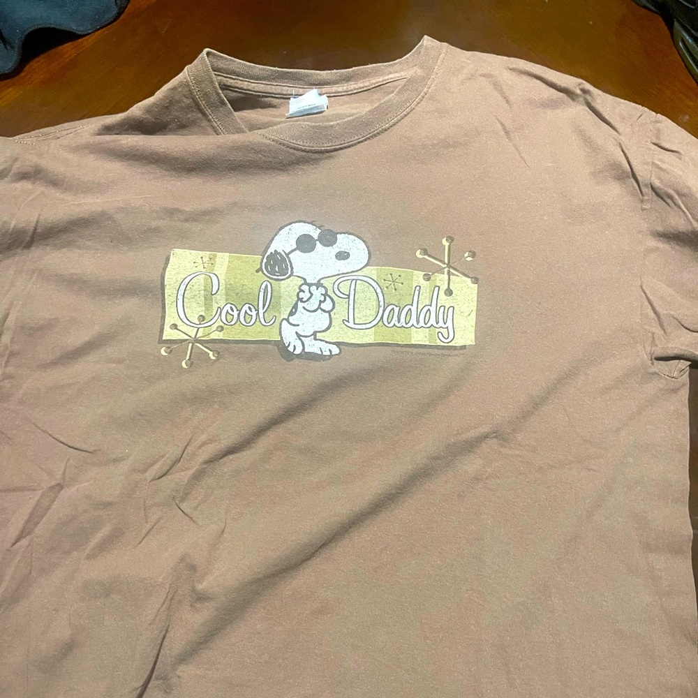 Snoopy peanuts cool daddy shirt